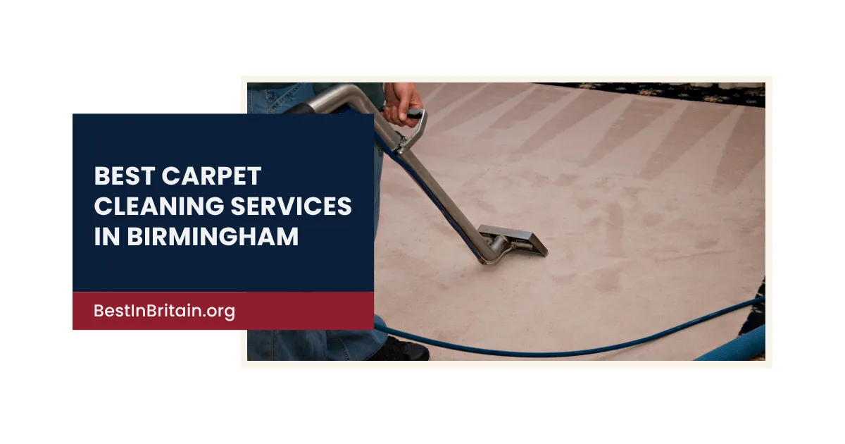 The 4 best carpet cleaning services in Birmingham