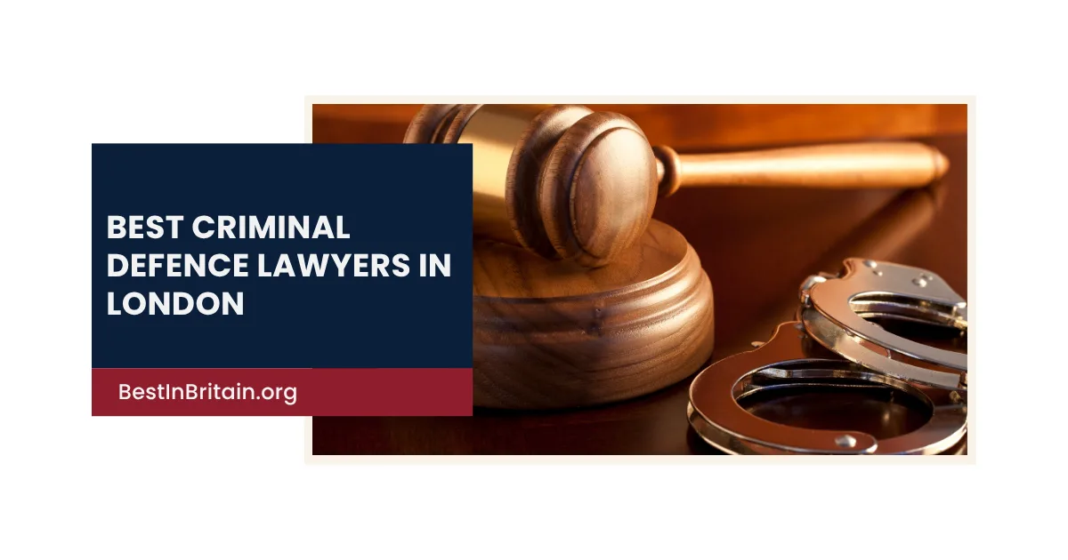 4 of the best criminal defence lawyers in London