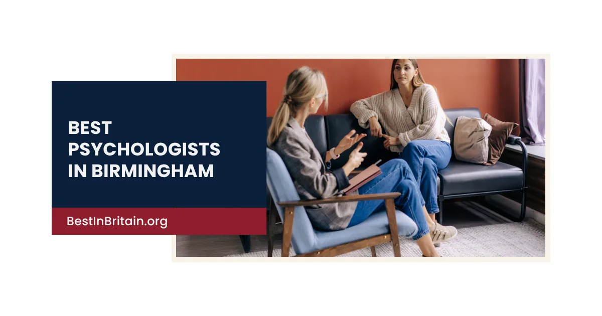 The 4 best psychologists in Birmingham